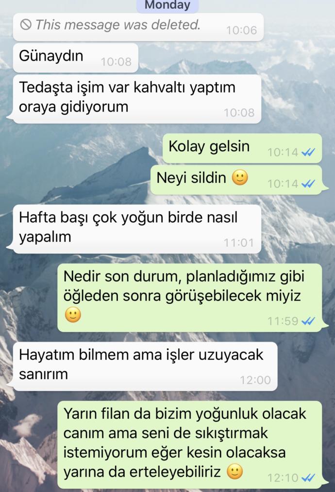 Eski sevgilim ne istiyor? Okur musunuz?