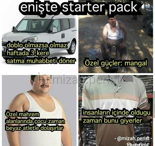 Enişteniz var mı?