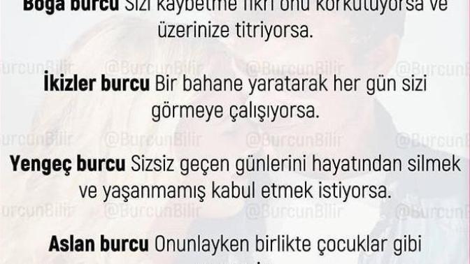 Burçların Aşık olma belirtileri nelermiş öğrenmek ister misiniz?
