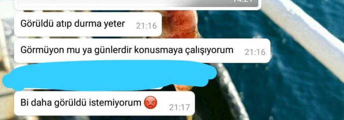 Görüldü yapan flörte ikinci mesajı atar mısınız?
