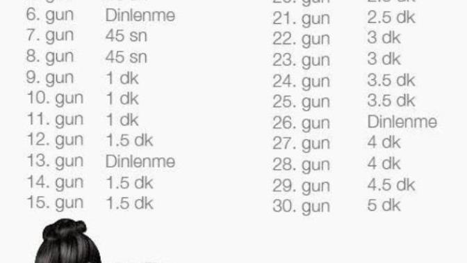 Kilo almaya çalışırken plank ve squat yapılmalı mı?