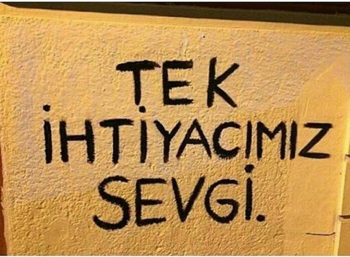 Tek ihtiyacın ne?