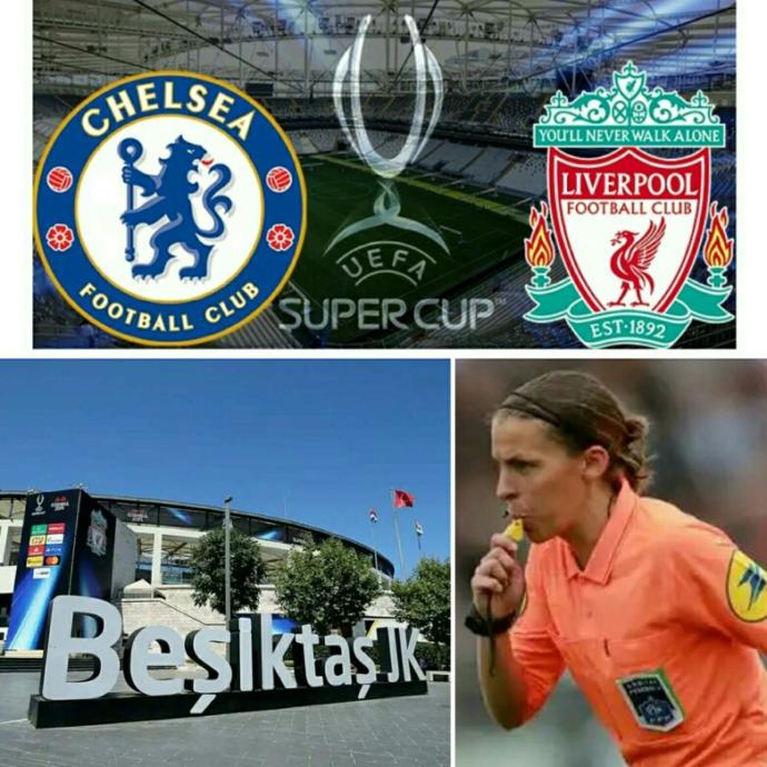 ⚽ Kadın hakem Stephanie Frappart'ın yöneteceği;