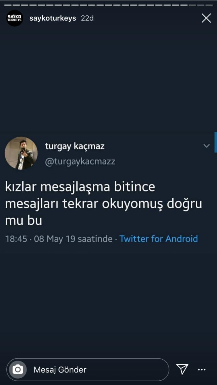 Ben yapıyorum valla peki ya siz 😂😂 ?