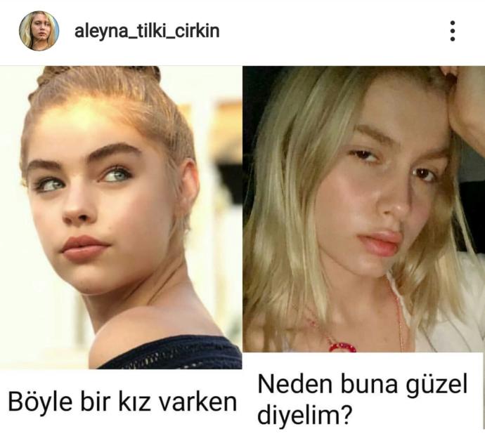 Aleyna tilki çok mu, az mı çirkin? KizlarSoruyor