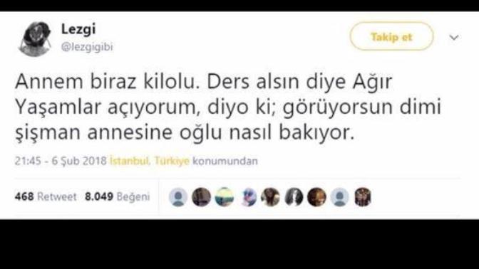 Annenize ders vermek istersen siz hiç tuş oldunuz mu?