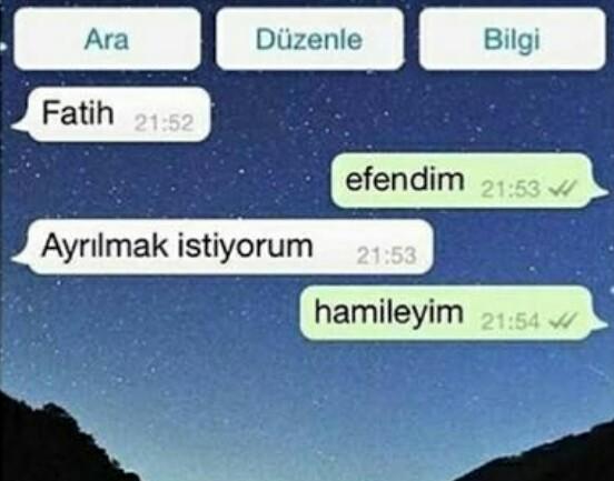 Son zamanların ayrılma bahanesi olarak ilk sırada yer alıyor.