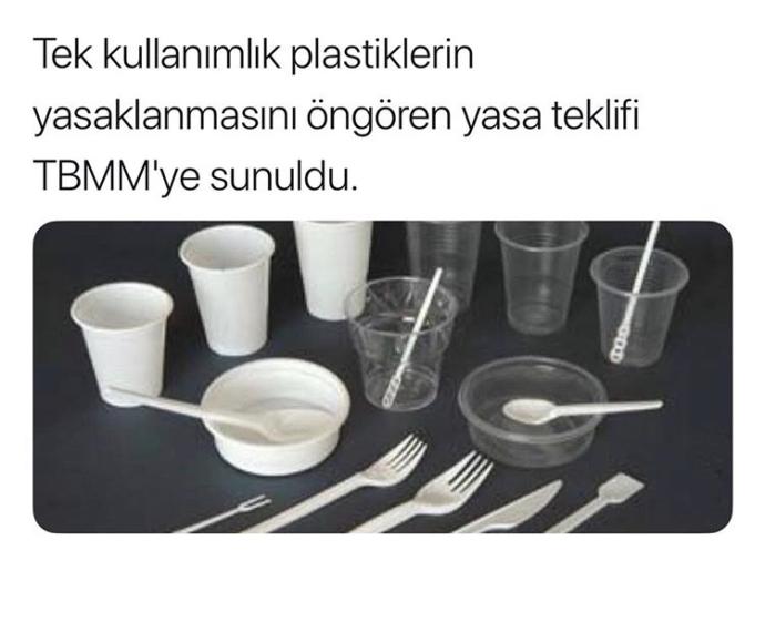 Sizce tek kullanımlık plastik ürünleri yasaklanmalı mı?