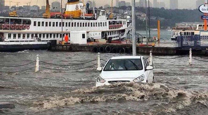 İstanbul'da sağanak