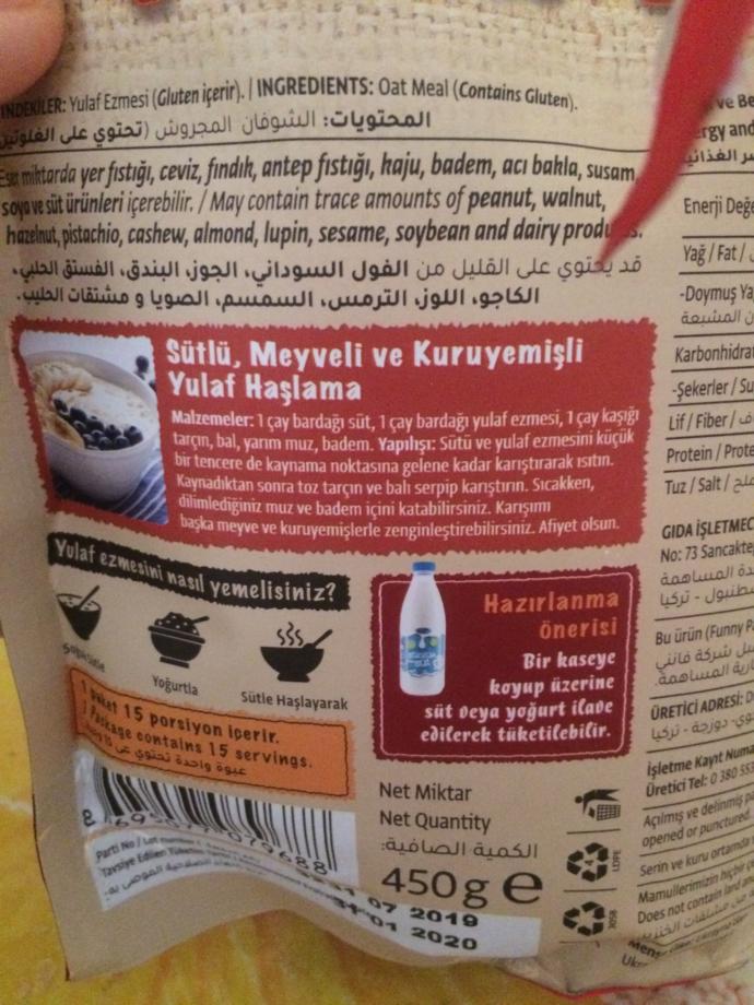 Diyette yulaf ezmesi yiyenler bir bakabilir mi?