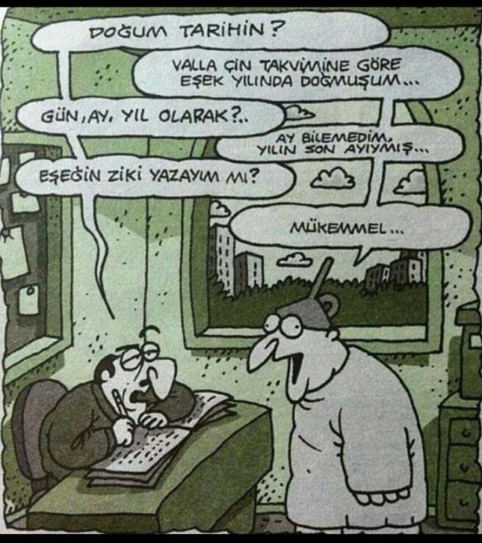 Geceye komik bir karikatür bırak sende olur mu😂?