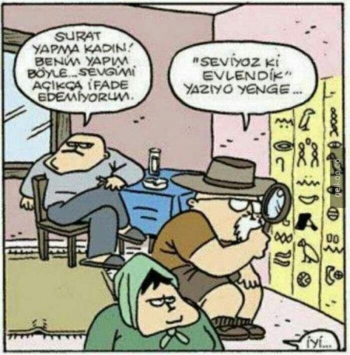 Geceye komik bir karikatür bırak sende olur mu😂?