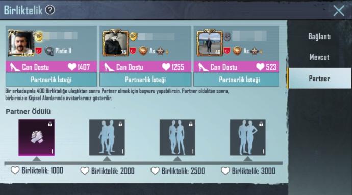 Pubg birliktelik nedir, nasıl yapılır? Pubg partner olma, partner gizleme yolu nedir?