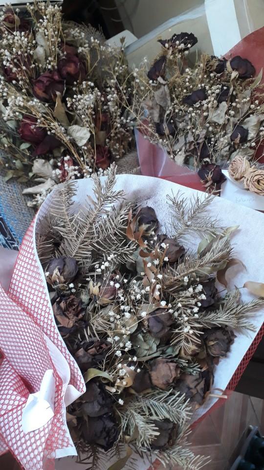 Kurumuş gül buketi nasıl değerlendirilir?