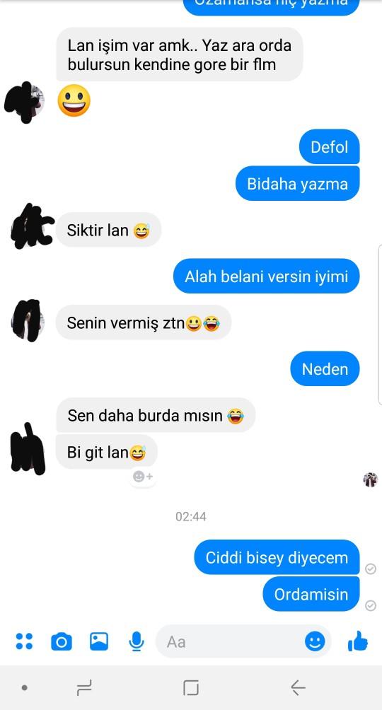 Eski sevgilim ne demek istiyor yakisikli bir fake hesap açmış ve bunları yazdı bide senin vermiş zaten dedi ne demek oluyor bu?