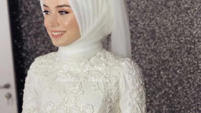 Türbanla gelinliği yakıştırıyor musunuz?