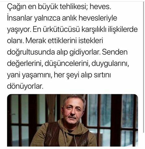 Sence çağın en büyük tehlikesi ne?