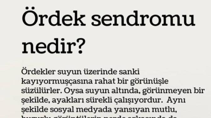 Hiç ördek sendromuna yakalandın mı?