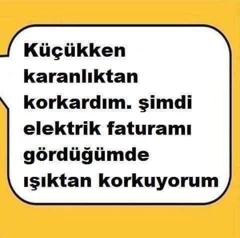 Siz de elektrik faturalarını gördükten sonra ışıktan korkmaya başladınız mı?