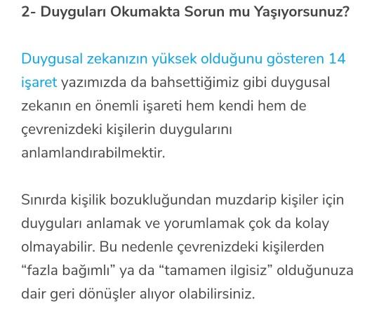 Borderline Kişilik Bozukluğu Hakkında Bilginiz var mı?
