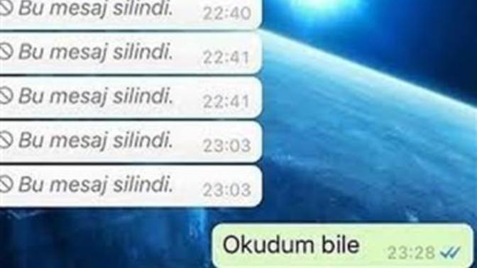Mesaj atıp sonra sırf merakta bırakmak için kasten silen arkadaşlarınıza tepkiniz ne oluyor?