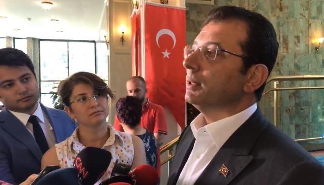 İmamoğlu açıklamalarda bulundu