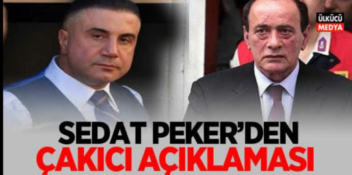 Cakıcı'nın bir numaralı adamı Sedat Peker'i tehdit etti ne düşünüyorsunuz?