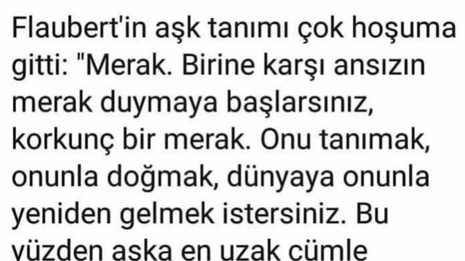 Aşk bir merak mıdır?