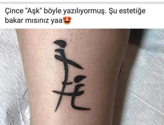 Sevgilinizin adını dövme olarak yaptırır mısınız?