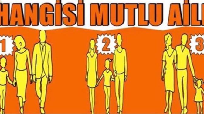 Hangisi mutlu aile?