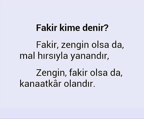 Gerçek fakir kimlere denilir?