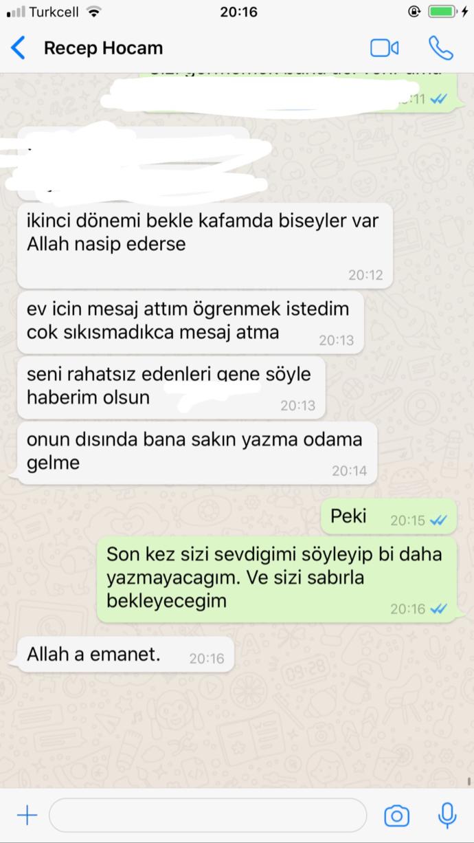 Üniversite hocam neden böyle yapıyor sizce?
