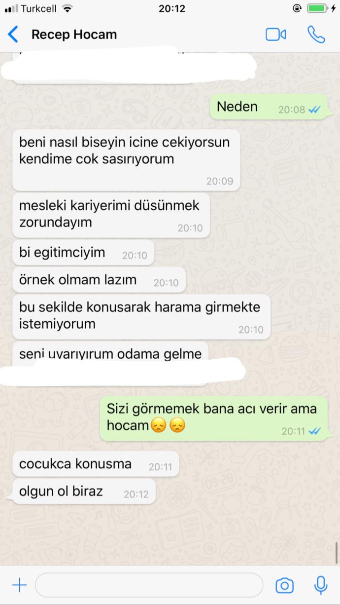 Üniversite hocam neden böyle yapıyor sizce?