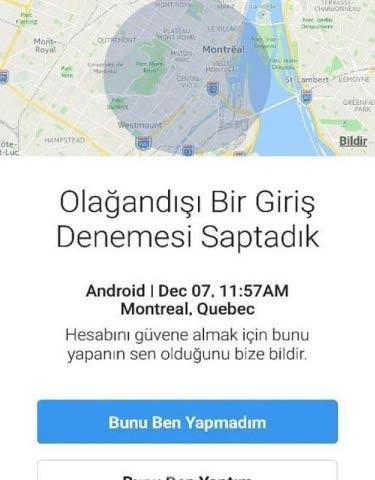 instagram giriş hareketleri