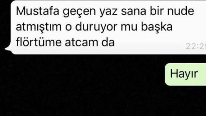 Flört ettiğiniz kişi nude fotoğraf isterse atar mısınız?