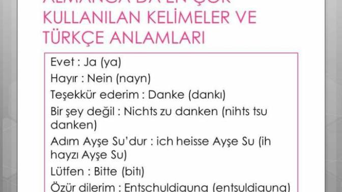 Hallo leute wie geht es euch? Merhaba insanlar nasilsiniz? spricht deutsch mit mir. Benimle almanca konuşun?