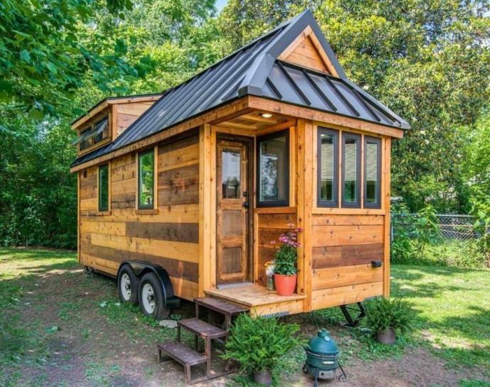 Yeni trend yurtdışında tiny house evler! Siz de kendinize alır mıydınız?