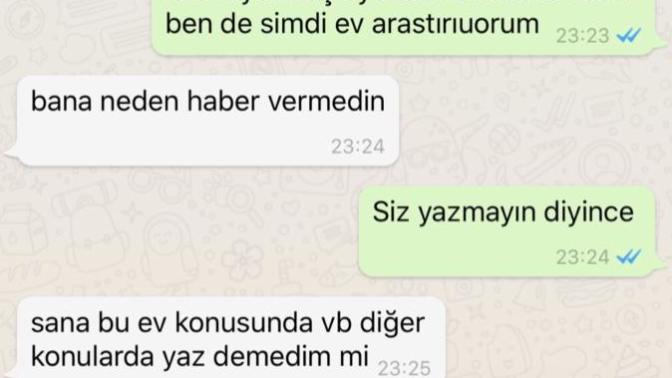 Üniversite hocam bana mesaj attı sizce ne demek bu konuşmalar?