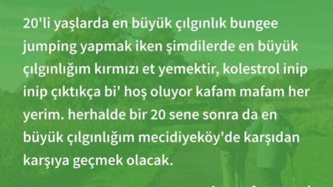 Çılgınlık deyince aklınıza ilk ne geliyor? Sizce çılgın olmak nedir, kime göre neye göre bu çılgınlıktır dersiniz?