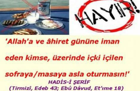 Müslüman içki içer mi?