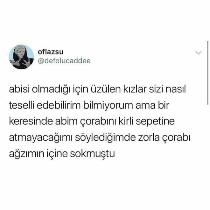 Var mı kardeşiyle komik anısı olan?