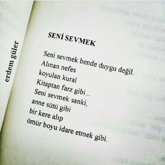 Sevildiğin kadar sevmek..