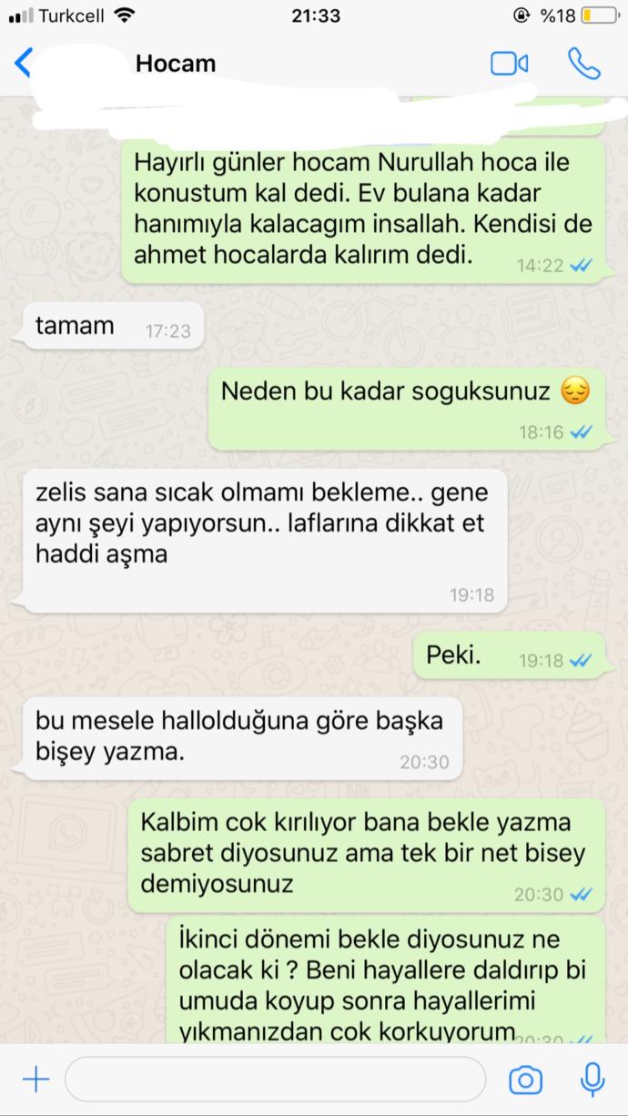 Üniversite hocama aşkımı ilan ettim, nasıl unuturum onu?