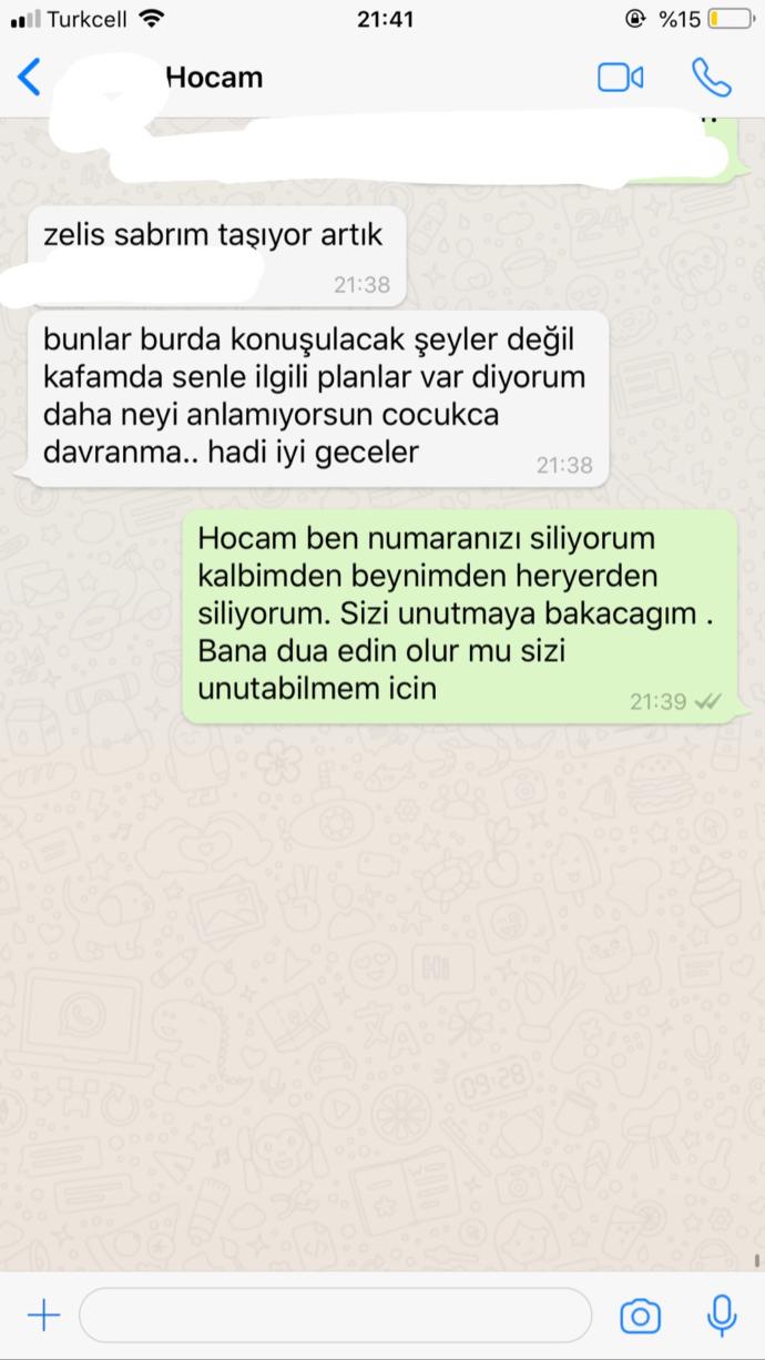 Üniversite hocama aşkımı ilan ettim, nasıl unuturum onu?
