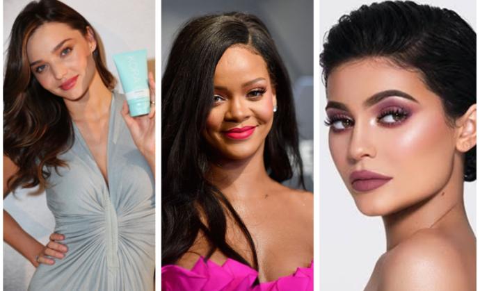 Kendi markalarını çıkaran ünlü güzeller, Miranda Kerr, Rihanna ve Kylie Jenner. Senin tercihin hangisi?