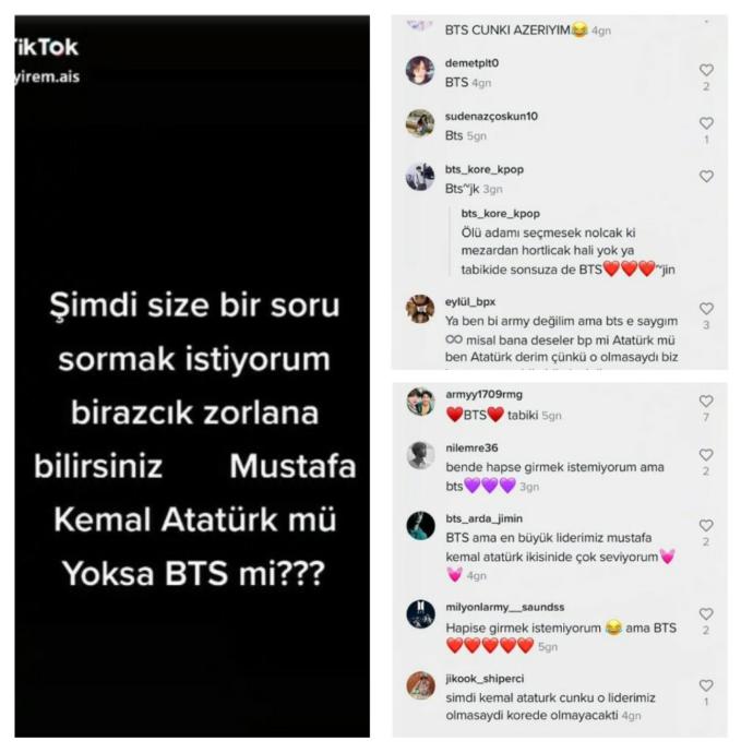 Bts hayranları tiktok üzerinden böyle bir soru sormuşlar verilen cevaplar ise üzücü siz ne düşünüyorsunuz? 