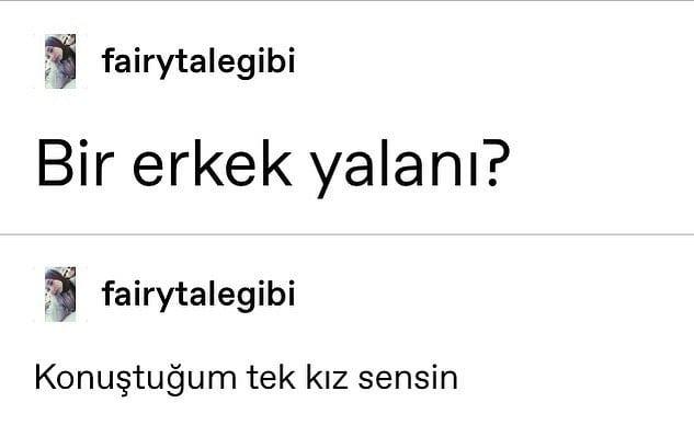 Bir erkek yalanı yazar mısınız?