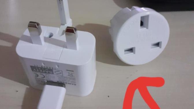 Samsung kutusundan cıkan farklı sarj aleti?