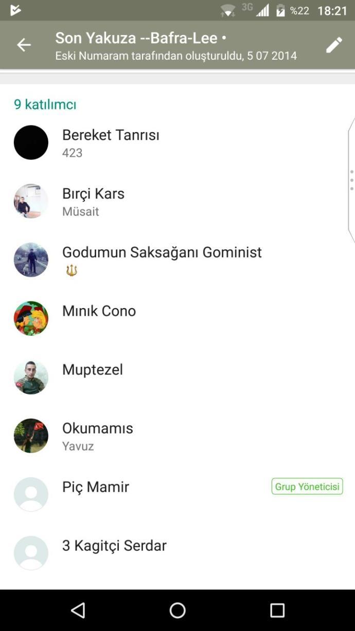 Cep telefonu rehberinizde kayıtlı fantastik isimler nelerdir?