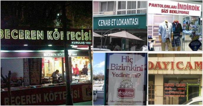 Bazı işyerlerinin yapmış olduğu kampanya afişleri hakkında size bir kaç görsel paylaşsam fikirlerinizi sorsam nasıl olur😂😂?